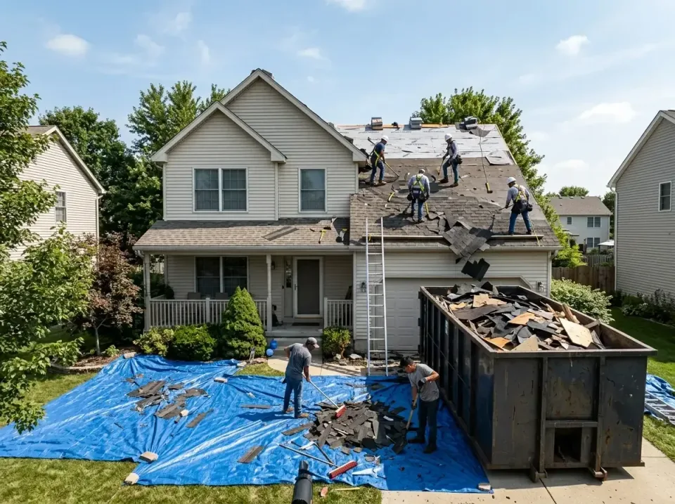 roof-replacement-debris-remova-004 — frequently asked questions, Cheapest Dumpster Rentals in Youngsville, LA